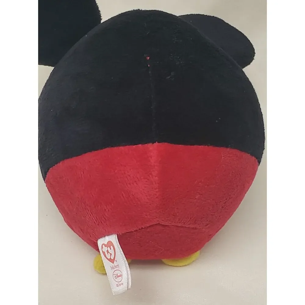 TY Disney Mikey Mouse Beanie Ballz Stuffed Plush Animal